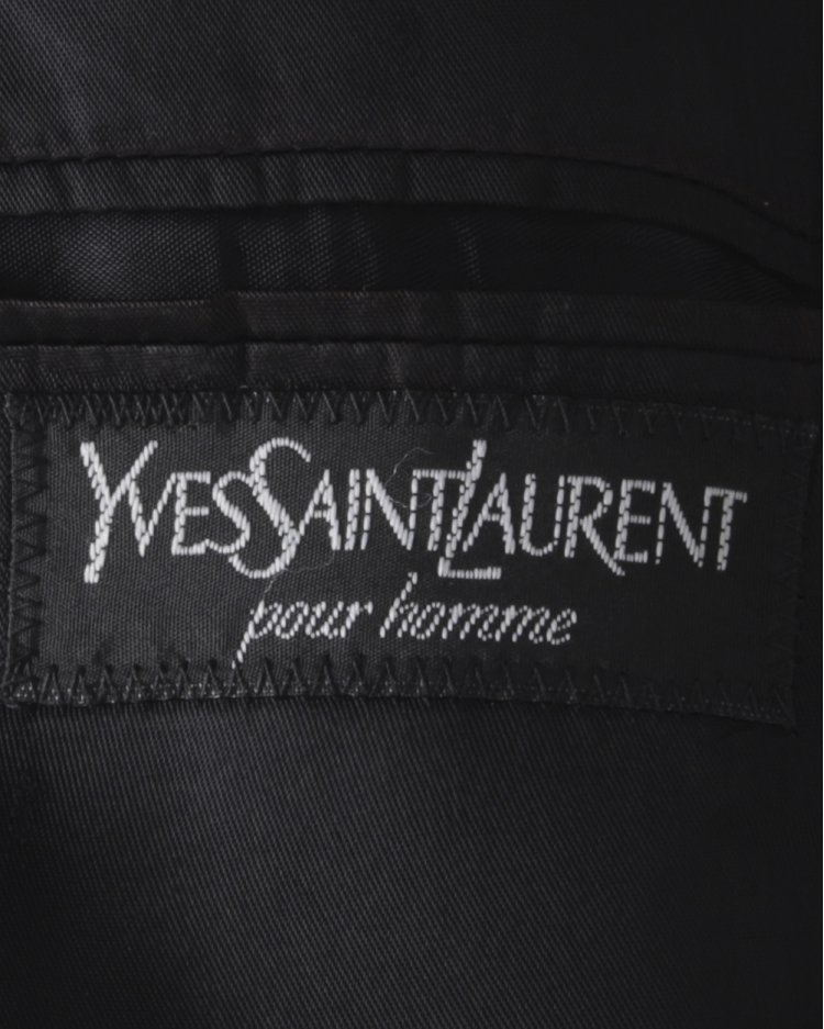 Blazer Yves Saint Laurent Original Lã Cinza Masculino