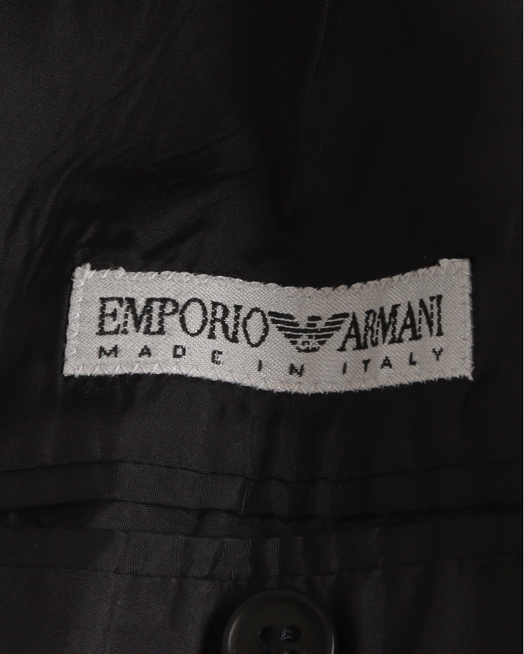 Blazer Empório Armani Original Preto Masculino