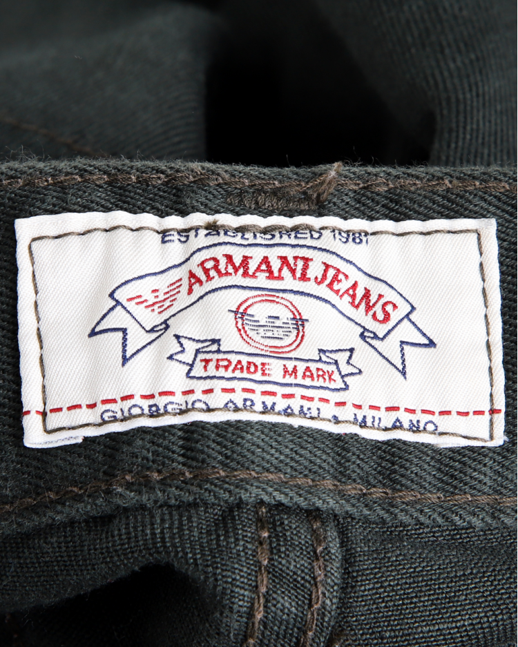 Calça Armani Jeans Original Verde Masculina