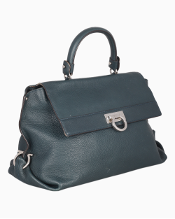 Bolsa Ferragamo Couro Verde