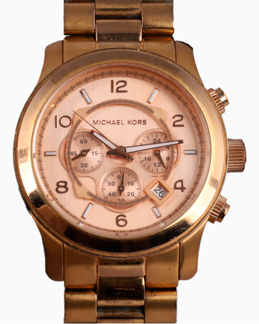 Relógio Michael Kors Original MK8096 Dourado Masculino