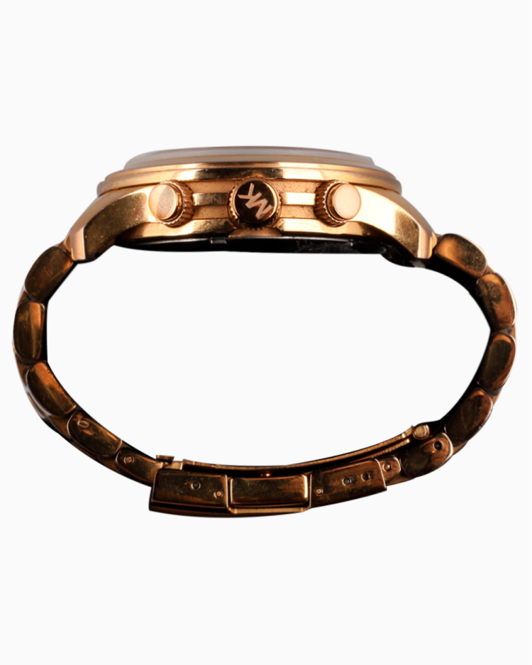 Relógio Michael Kors Original MK8096 Dourado Masculino