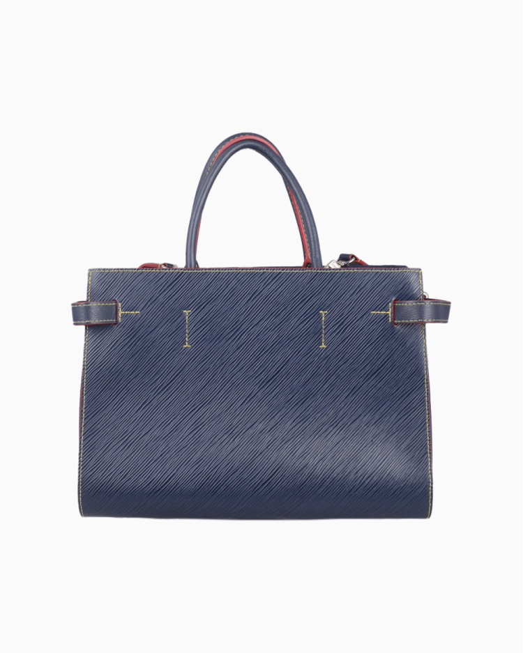 Bolsa Louis Vuitton Original Twist Tote EPI Leather Indigo Feminina
