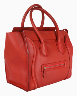 Bolsa Celine Luggage Vermelha