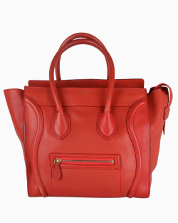 Bolsa Celine Luggage Vermelha