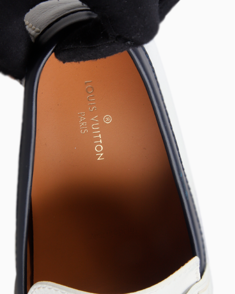 Mocassim Louis Vuitton Original LV Off White Masculino