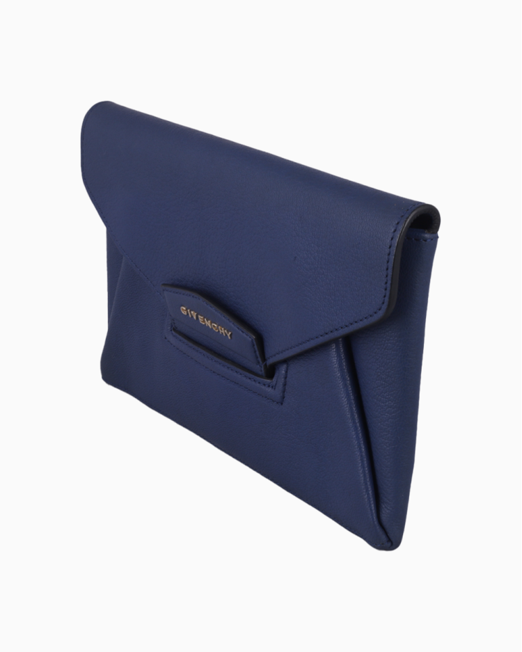 GIVENCHY antigona clutch クラッチバッグ Clutch Givenchy Original Antigona Envelope Azul Feminina