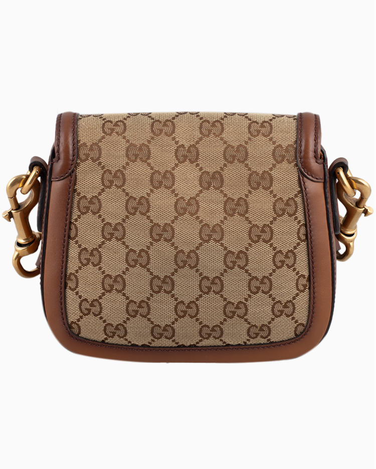Bolsa Gucci Original Small Lady Web Canvas GG Supreme Feminina