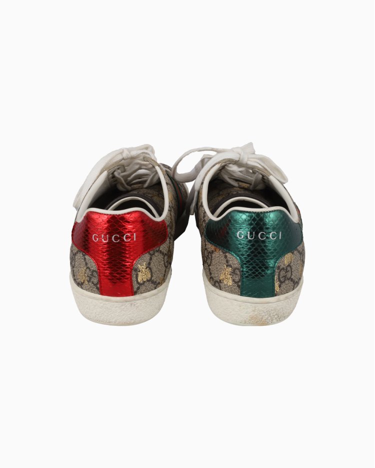 Tênis Gucci Original Ace GG Supreme Abelhas Monograma Feminino
