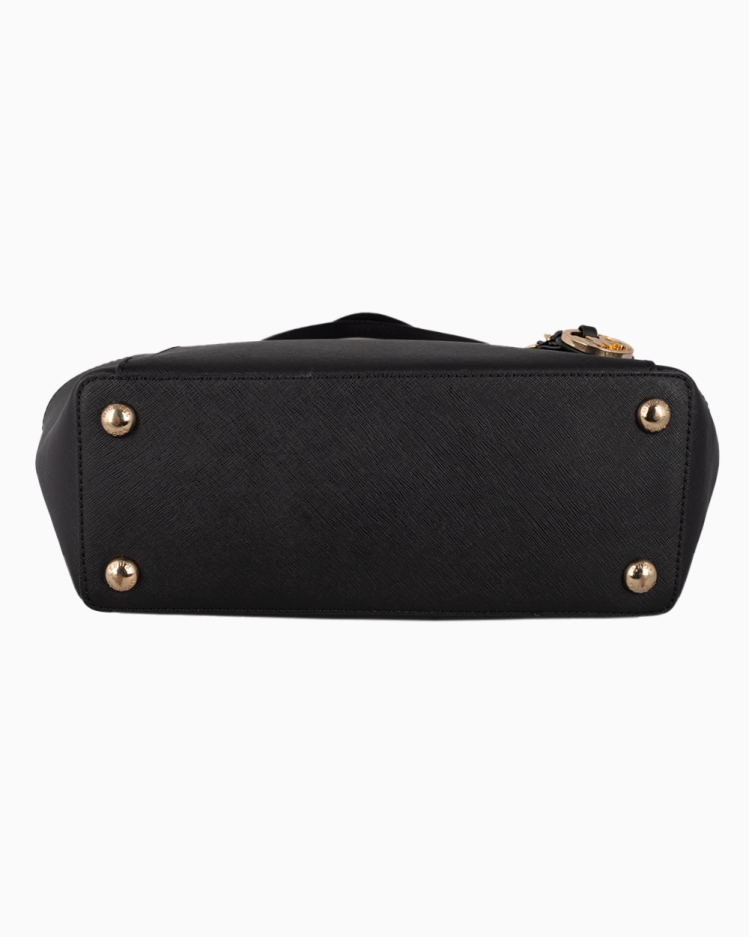 MICHEAL KORS JET SET ITEM 黒 Bolsa Michael Kors Jet Set Item Crossbody | Frete grátis