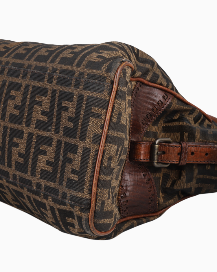 Bolsa Fendi Original Vintage Tote Zucca Canvas Monograma Feminina