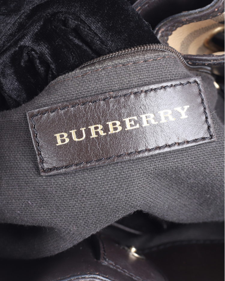 Burberryバッグ Burberry ショルダーバッグ 女性 ファブリック ベージュ/黒 | B-Exit