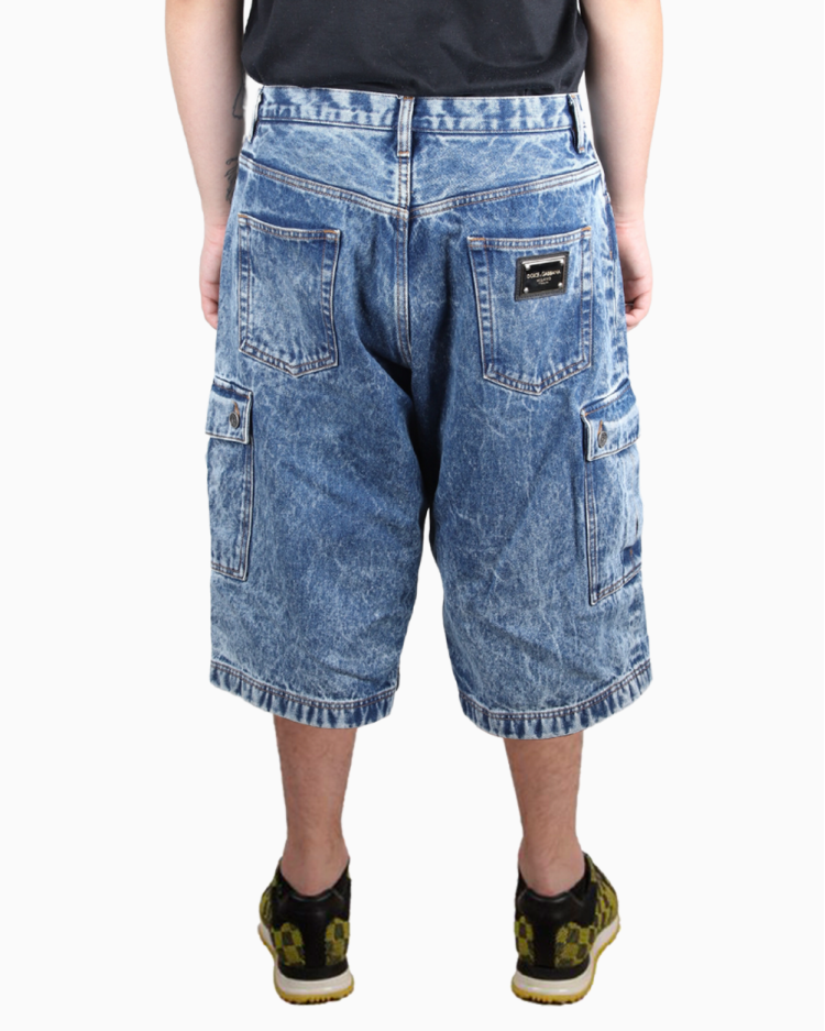 00s DOLCE&GABBANA サビ加工 coated denim DOLCE&GABBANA(ドルチェ&ガッバーナドルガバ) 00's Archive back plate