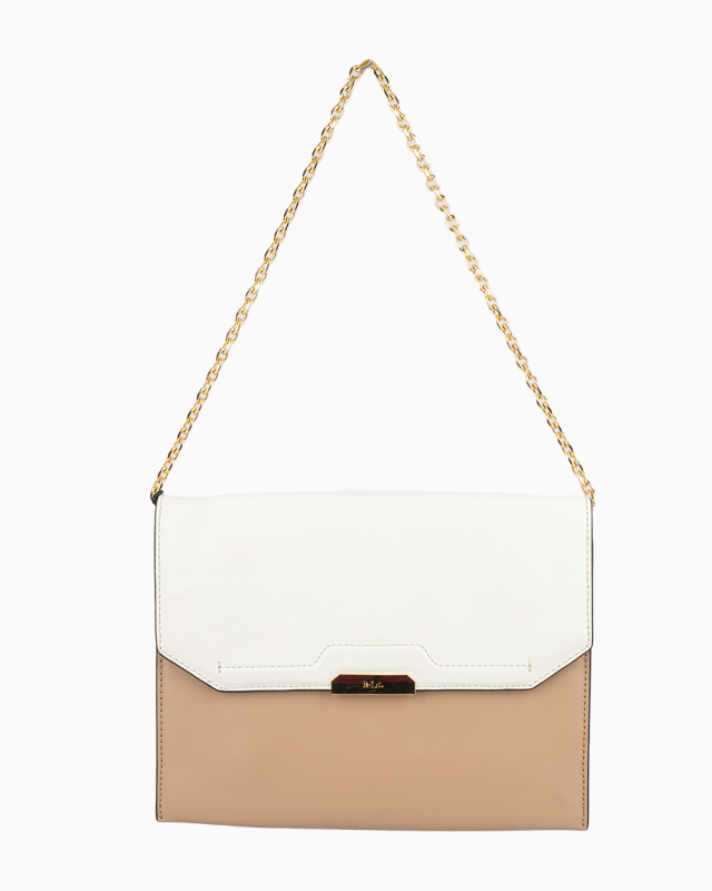Bolsa Lauren Ralph Lauren Original Flap Chain Colorblock Feminina