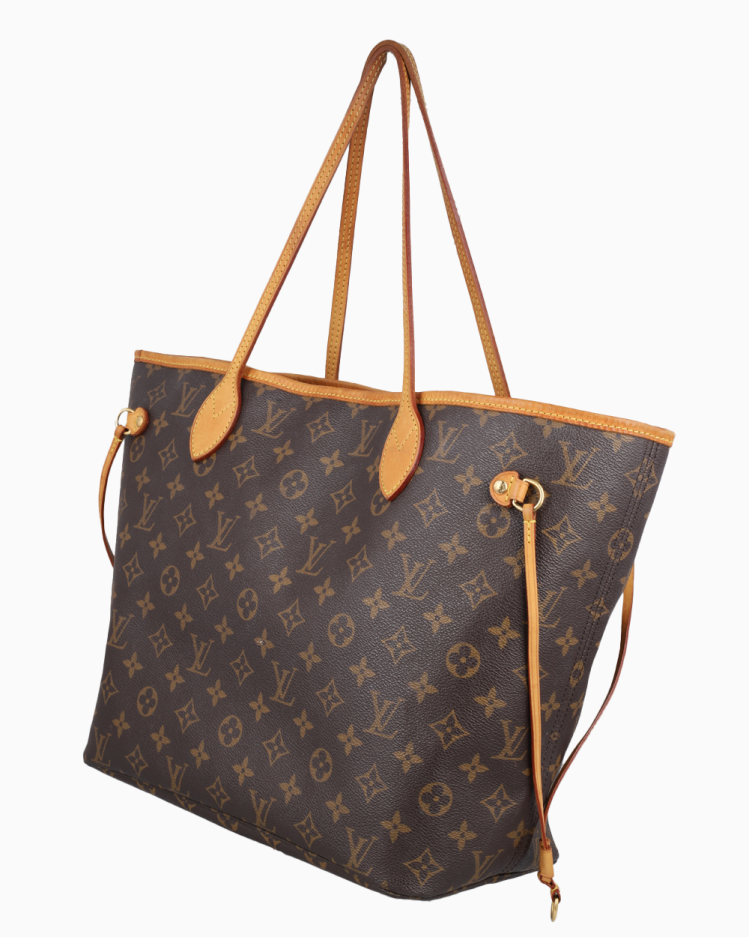 Bolsa Louis Vuitton Original Neverfull MM Canvas Monograma Feminina