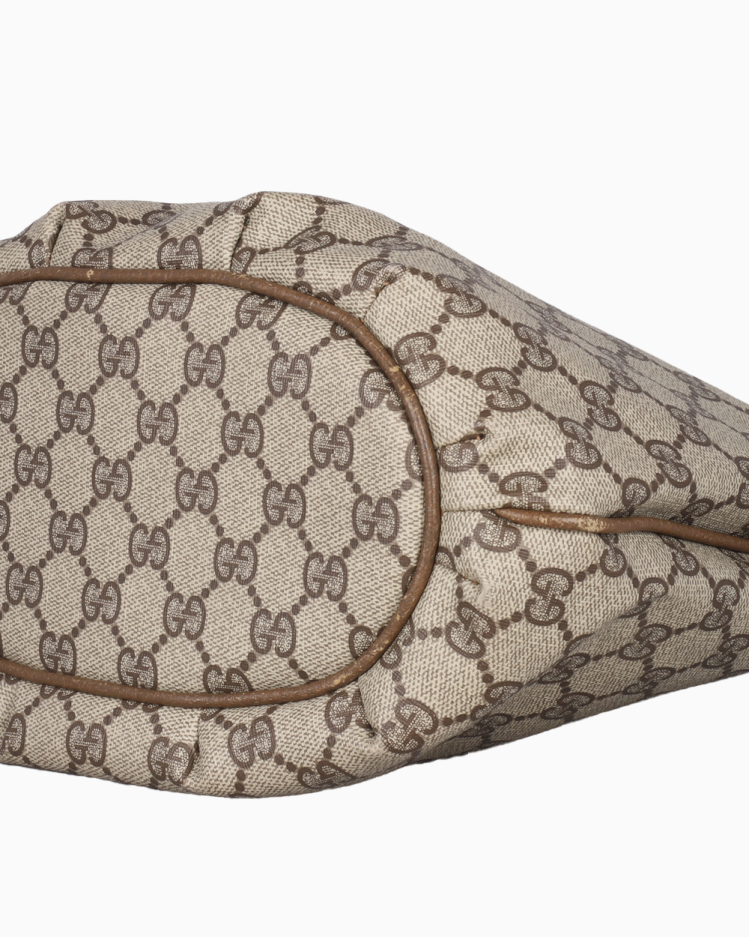 Bolsa Gucci Original Vintage Crossbody GG Canvas Feminina