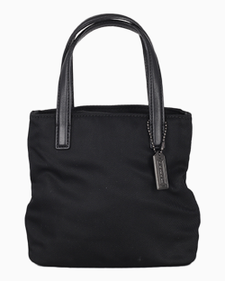 Bolsa Coach Mini Tote Preta