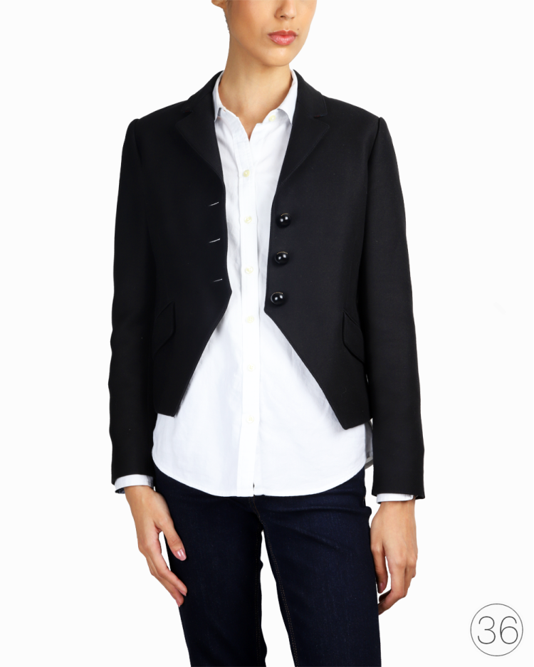 Blazer Burberry Original Preto Feminino