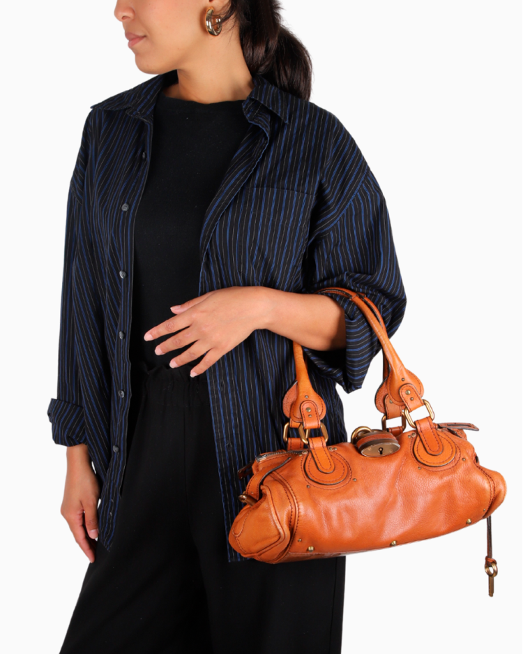 Bolsa Chloé Original Paddington Caramelo Feminina