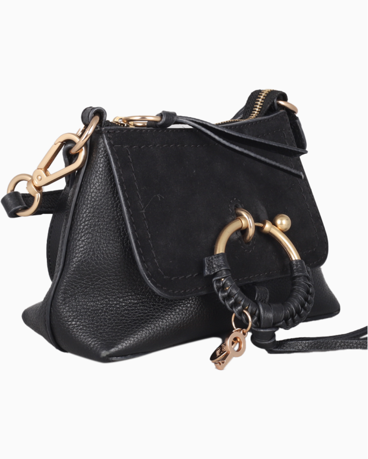 Bolsa Chloé Original See By Chloé Mini Joan Preta Feminino
