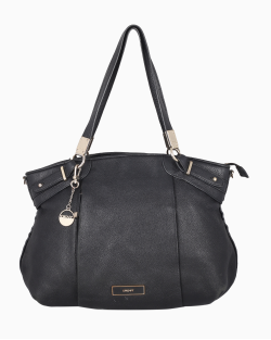 Bolsa DKNY Tote Couro Preto