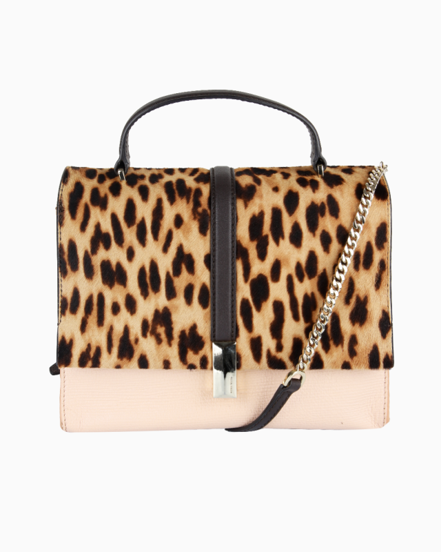 Bolsa Hugo Boss Original Nathalie Animal Print Feminina