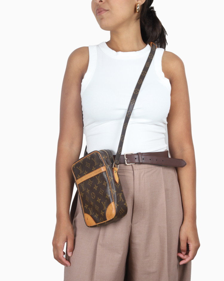 Bolsa Louis Vuitton Original Danube Monograma Feminina