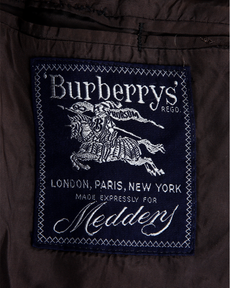 Blazer Burberry's Original Vintage Lã Quadriculado Masculino
