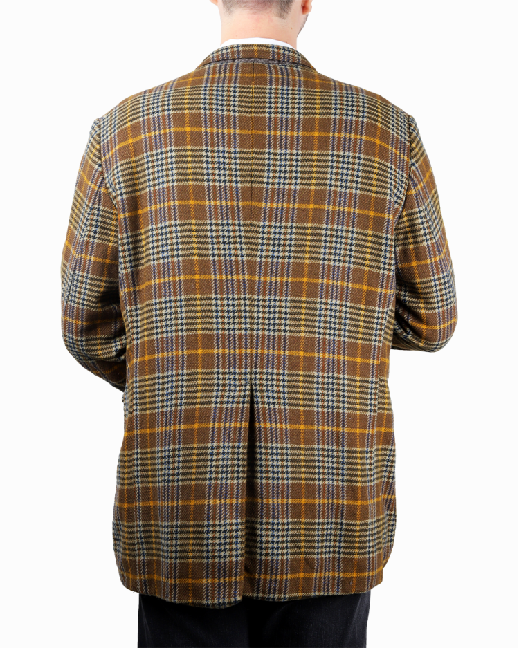 Blazer Burberry's Original Vintage Lã Quadriculado Masculino