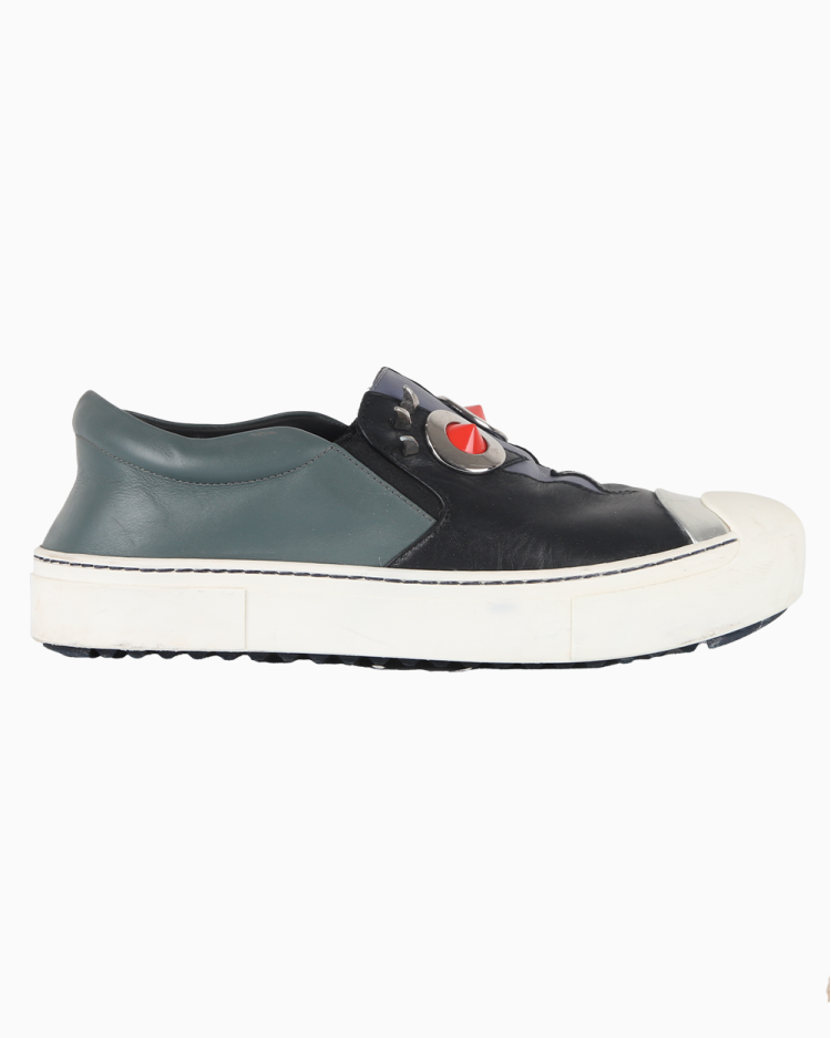 Tênis Fendi Original Monster Slip On Colorido Feminino