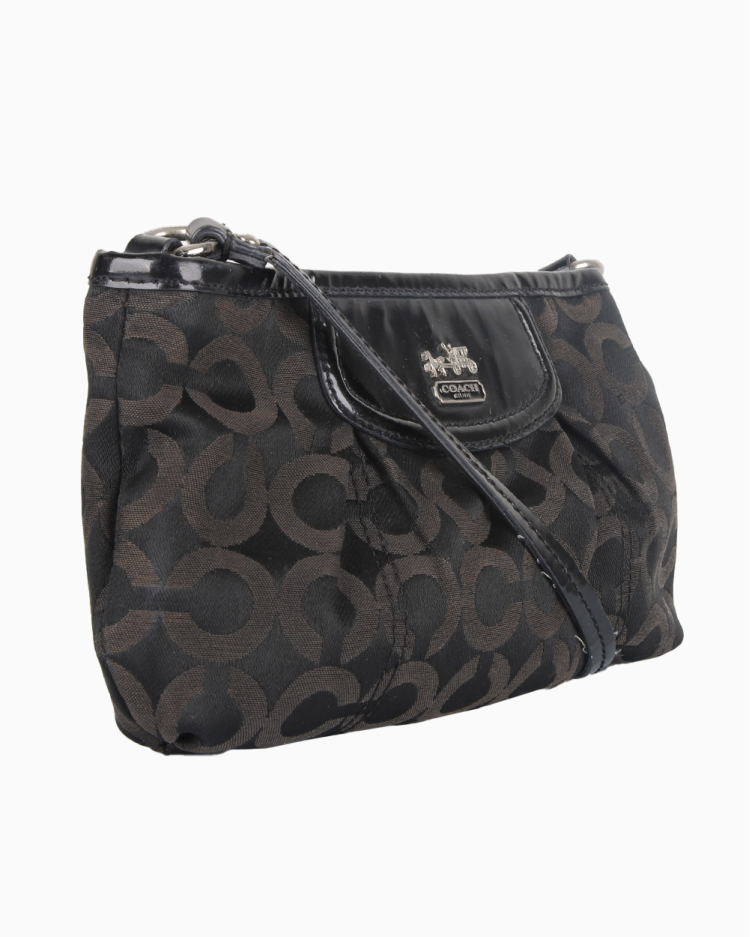 極美品 vintage coach old waist pouch Black 極美品 vintage coach old waist pouch Black バッグ