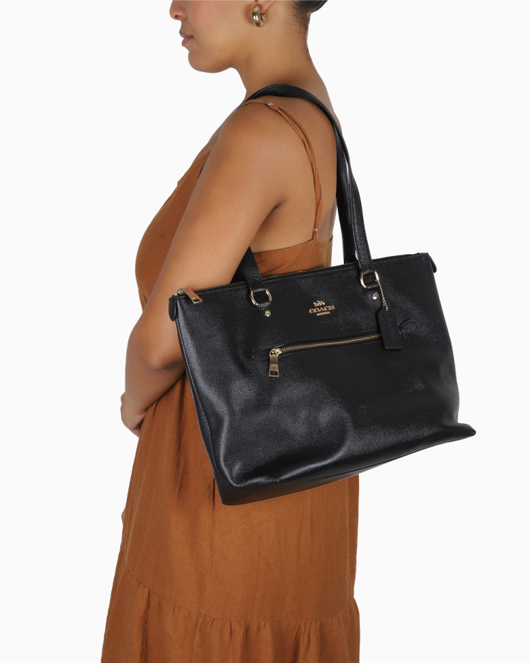 Bolsa Coach Original Gallery Tote Preta Feminina