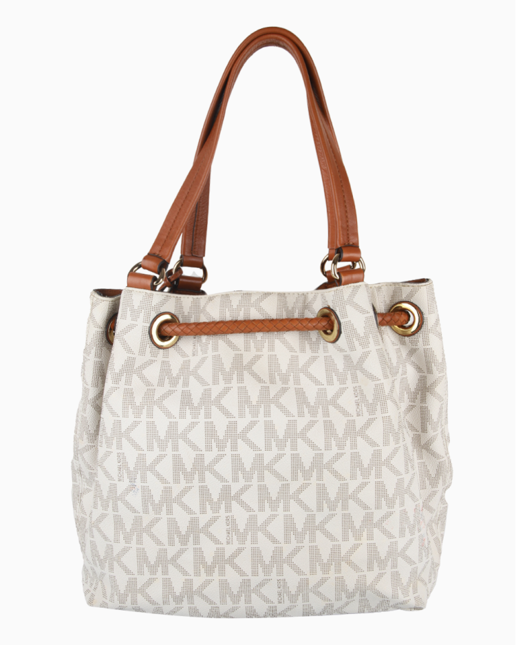 Bolsa Michael Kors Original Jet Set Gathered Monograma Feminina