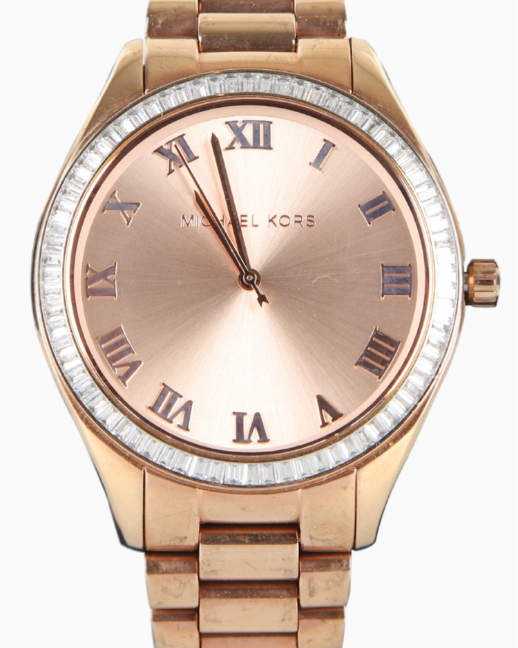 Relógio Michael Kors Original Blake MK-3245 Rose Gold Feminino