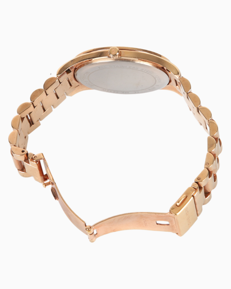 Relógio Michael Kors Original Blake MK-3245 Rose Gold Feminino display picture 1