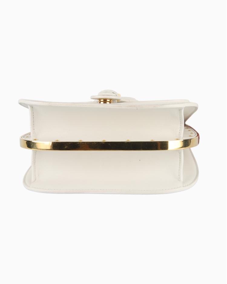 Bolsa Dior Original Bobby Frame Off White Feminina