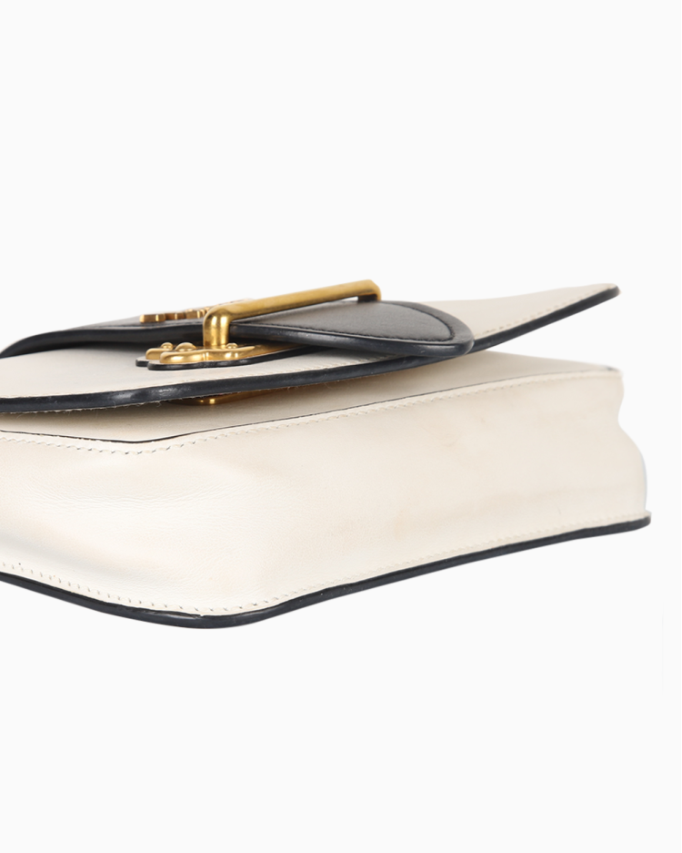 Bolsa Prada Original Cahier Bicolor Feminina