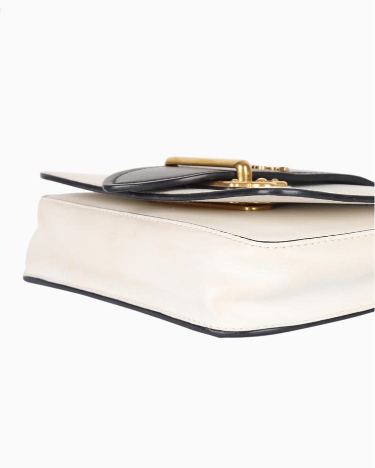 Bolsa Prada Original Cahier Bicolor Feminina