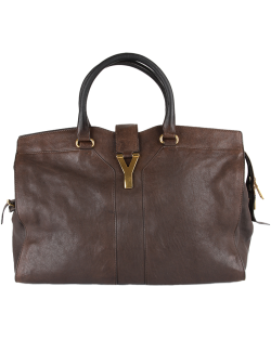 Bolsa Saint Laurent Cabas ChYc Large Tote Marrom 