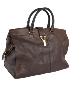 Bolsa Saint Laurent Cabas ChYc Large Tote Marrom 