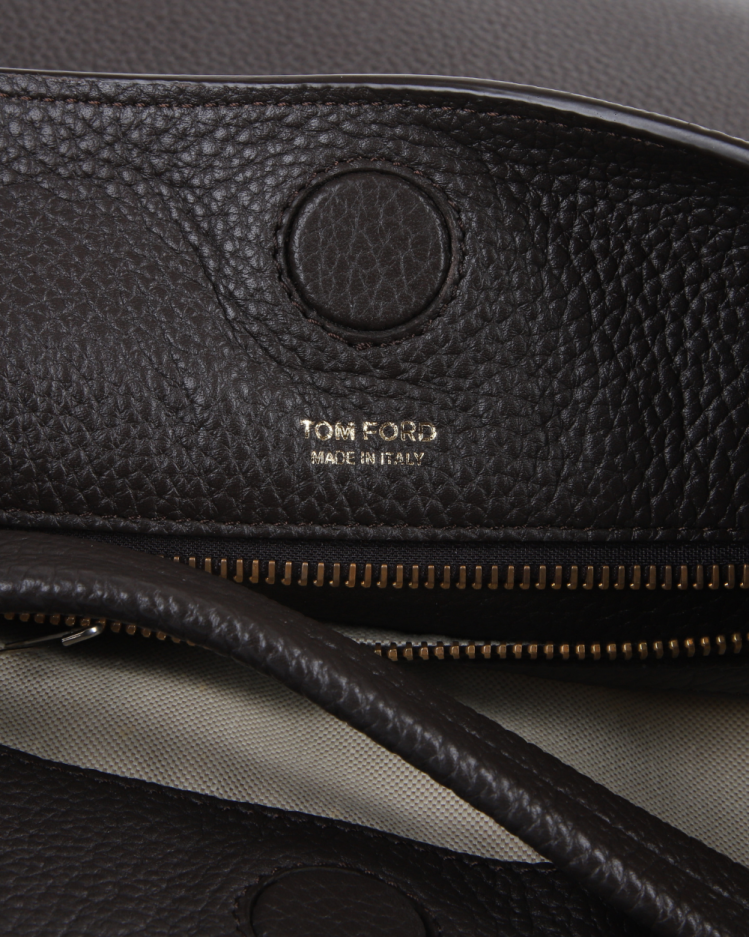 Sac Hobo Tom Ford En Fausse Fourrure (eco-pelliccia) - Neuf Avec étiquettes, Gris, Intérieur Microfibre, Italie 2024