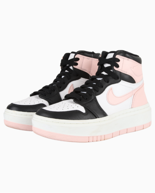 Tênis Nike Original Air Jordan 1 Elevate High Rosa Feminino