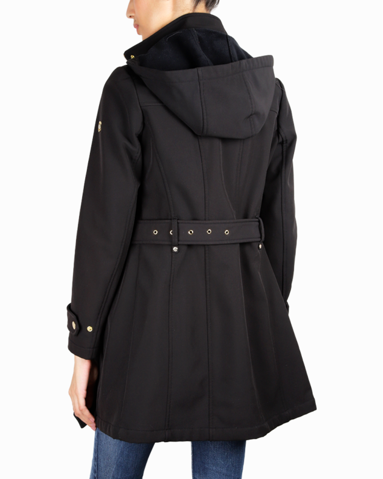 MＫT　レディース　BLK M Casaco Michael Kors Original Capuz Preto Feminino