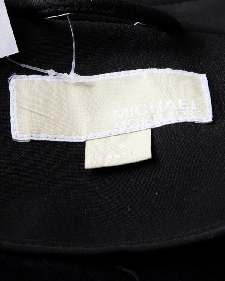 Casaco Michael Kors Original Capuz Preto Feminino