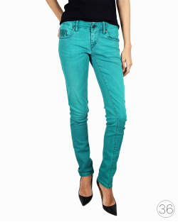Calça Diesel Super Slim Skinny Jeans Verde