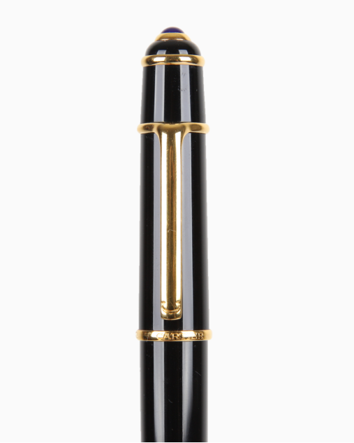 Caneta Esfereográfica Original Cartier Diabolo Preta Feminina