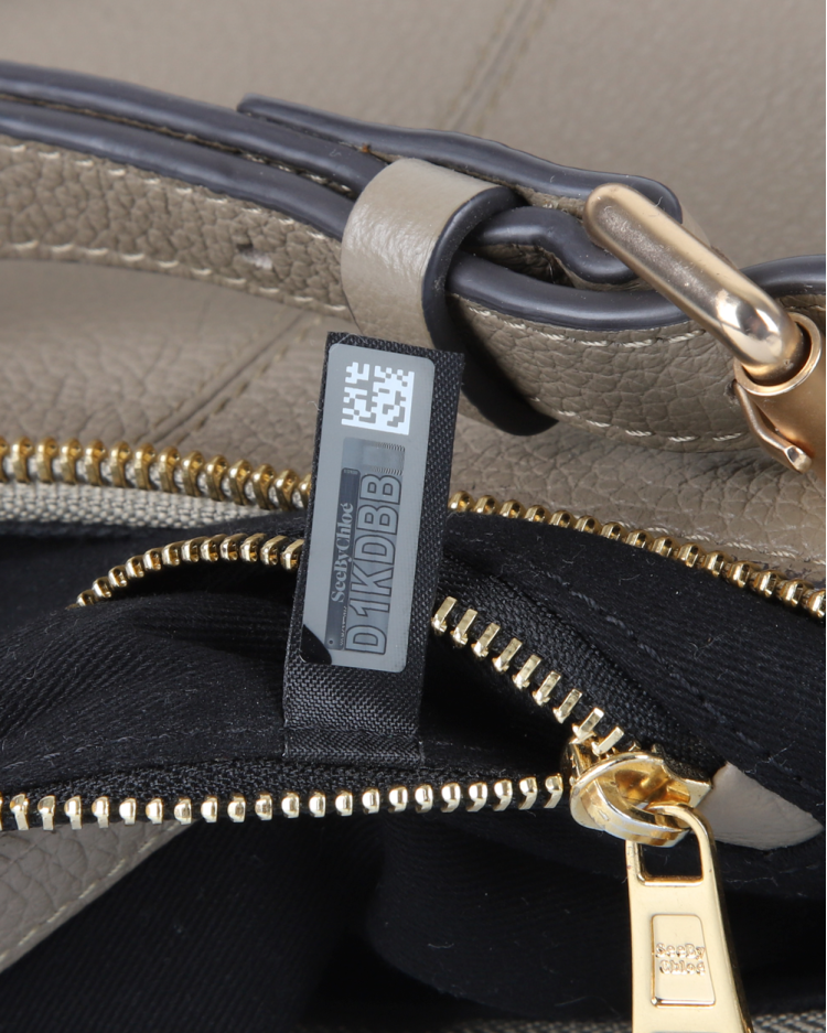 Bolsa See by Chloé Original Joan Transversal Cinza Feminina