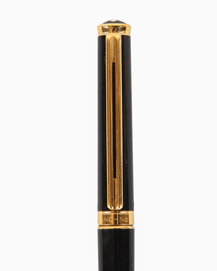 Caneta Montblanc Original Pix Resina Preta Masculina