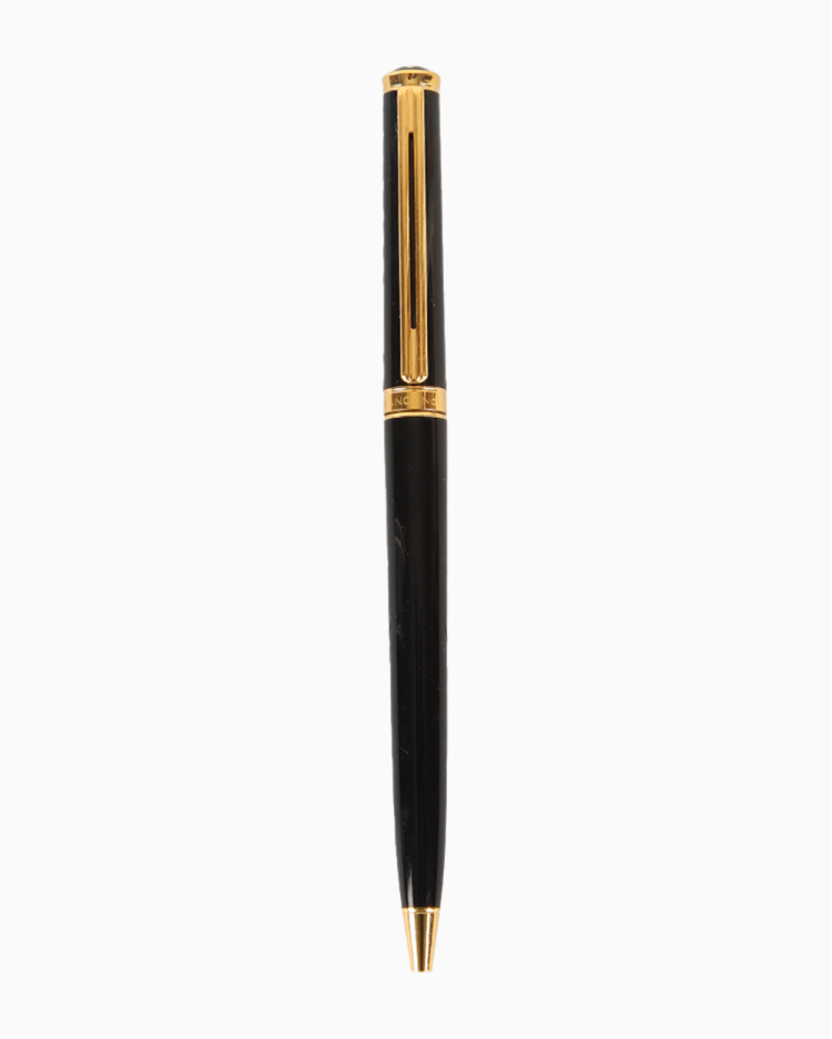 Caneta Montblanc Original Pix Resina Preta Masculina