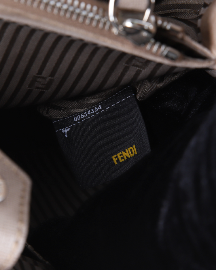 Bolsa Fendi Original 2Jours Média Cinza Feminina